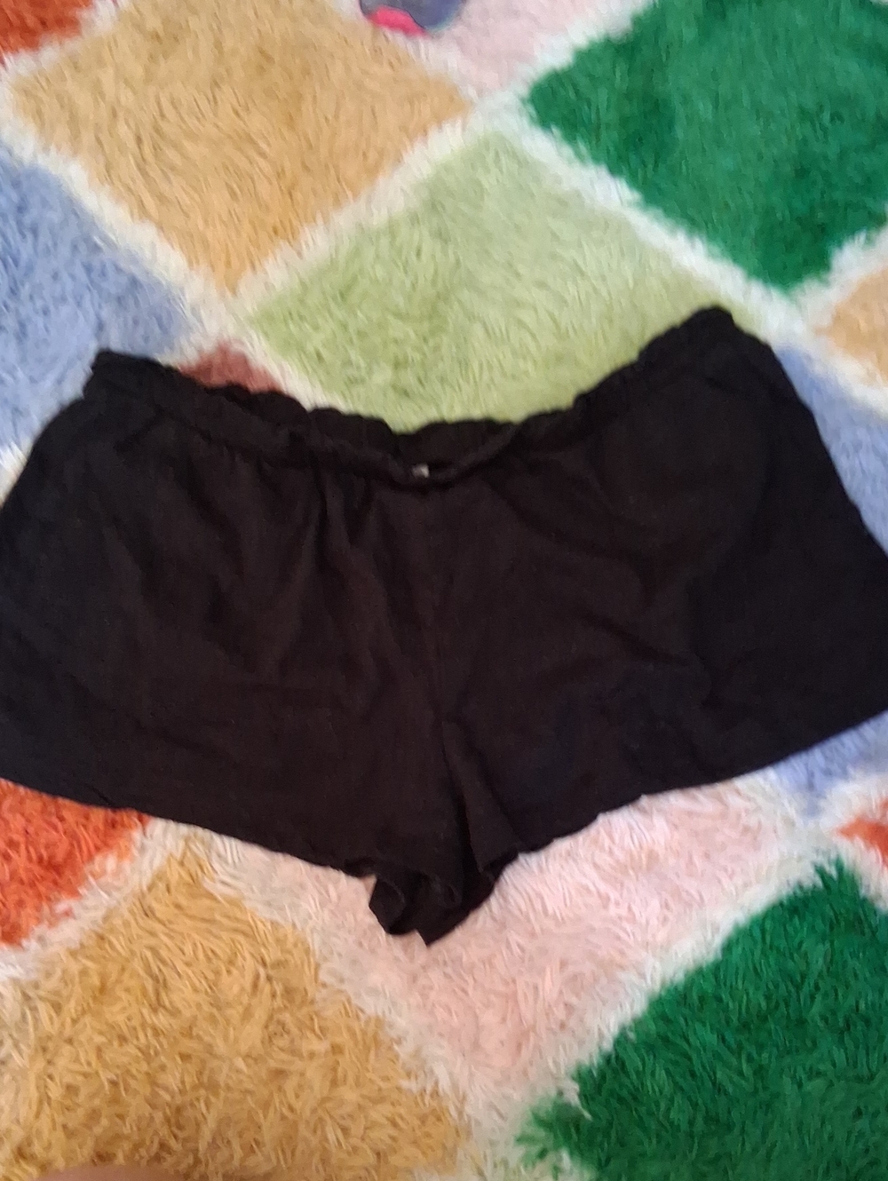 Black Women’s Lounge Shorts